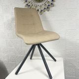 Ghế ăn Mora Loft chấm bi chân chụm xoay