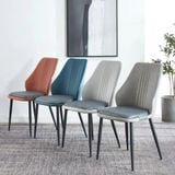 Ghế ăn bọc da cao cấp Nordic