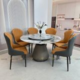 Ghế ăn bọc da cao cấp Ella