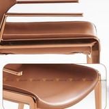 Ghế ăn inox mạ vàng Cronus