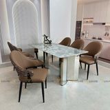 Ghế ăn bọc da cao cấp Agatha