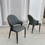 Ghế ăn bọc da cao cấp Agatha