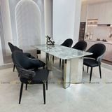 Ghế ăn bọc da cao cấp Agatha