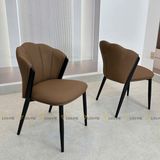 Ghế ăn bọc da cao cấp Crown