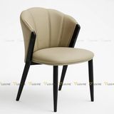 Ghế ăn bọc da cao cấp Crown