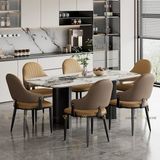 Ghế ăn bọc da cao cấp Agatha