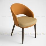 Ghế ăn bọc da cao cấp Kenzo