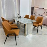 Ghế ăn bọc da cao cấp Lucas