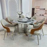 Ghế ăn bọc da cao cấp Alix