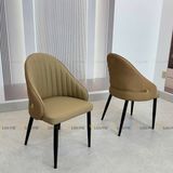 Ghế ăn bọc da cao cấp Lisa