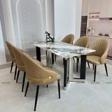 Ghế ăn bọc da cao cấp Lisa