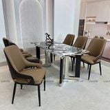 Ghế ăn bọc da cao cấp Avey