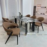 Ghế ăn bọc da cao cấp Blingo