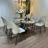 Ghế ăn bọc da cao cấp Cleo