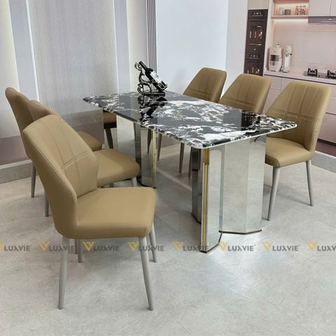 Ghế ăn bọc da cao cấp Verity