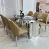 Ghế ăn bọc da cao cấp Verity