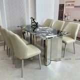 Ghế ăn bọc da cao cấp Verity