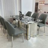 Ghế ăn bọc da cao cấp Verity