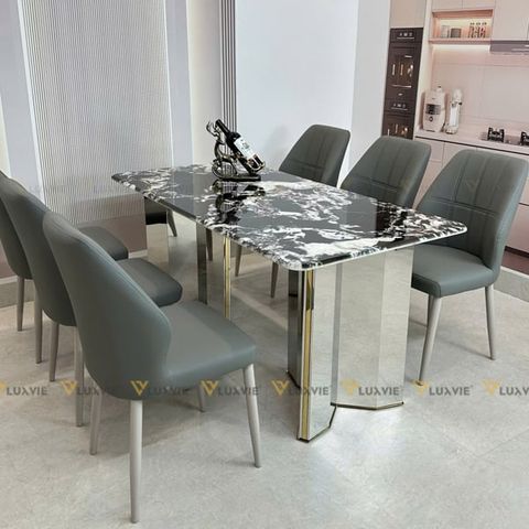 Ghế ăn bọc da cao cấp Verity