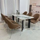 Ghế ăn bọc da cao cấp Lucy