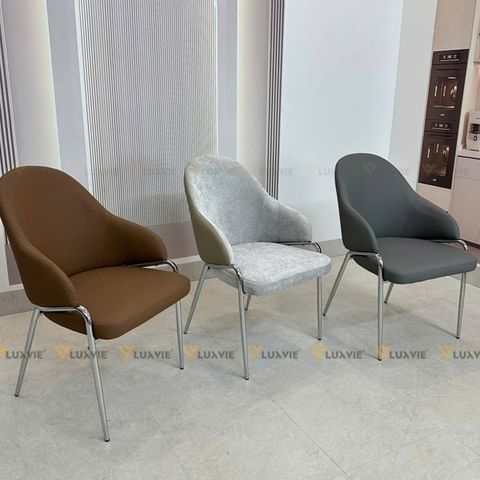 Ghế ăn bọc da cao cấp Lucy