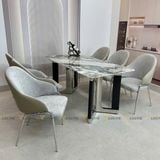 Ghế ăn bọc da cao cấp Lucy