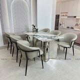 Ghế ăn bọc da cao cấp Diva