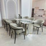 Ghế ăn bọc da cao cấp Diva