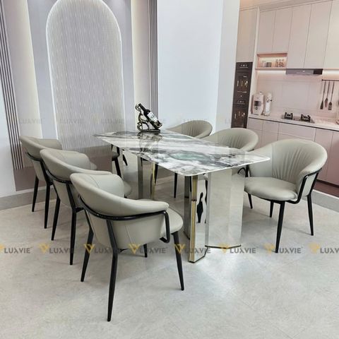 Ghế ăn bọc da cao cấp Diva