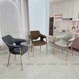 Ghế ăn mạ vàng Luxero