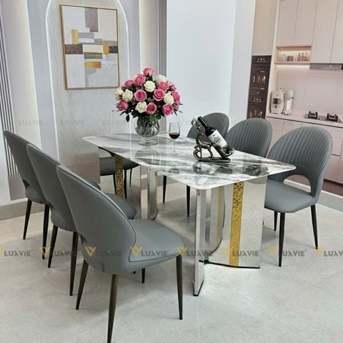 Ghế ăn bọc da cao cấp Phoenix