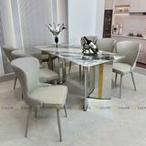 Ghế ăn bọc da cao cấp Inasia