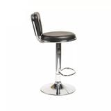 Ghế bar da tam giác chân trụ xoay DPE21