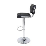 Ghế bar đệm da chân trụ xoay DPE23