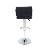 Ghế bar đệm da chân trụ xoay DPE23