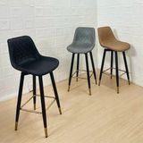 Ghế bar da nệm chân sắt DPE27A