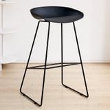 Ghế bar nhựa PP chân sắt S3021