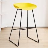 Ghế bar nhựa PP chân sắt S3021