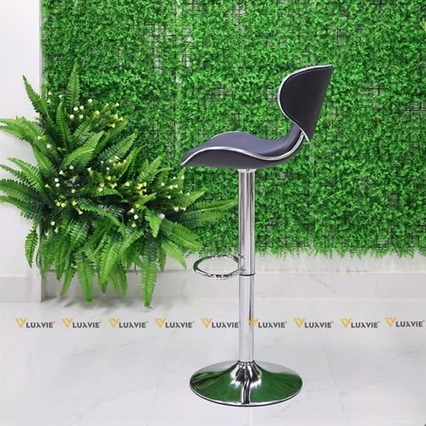 Ghế bar nệm da trụ xoay DPE17