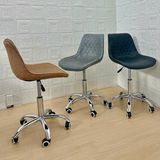 Ghế da chân xoay DPAC7