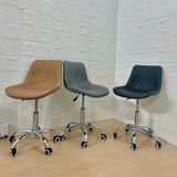 Ghế da chân xoay DPAC7