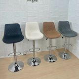 Ghế bar da chân xoay DPE27