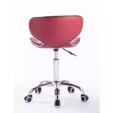 Ghế cafe mặt nệm da trụ chân xoay DPAC1