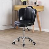 Ghế cafe vương miện chân bánh xe xoay DPAC4