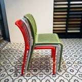 ghế cafe nhựa đúc luxvie