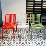 ghế cafe nhựa đúc luxvie