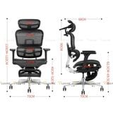 Ghế công thái học Manson Atum có gác chân