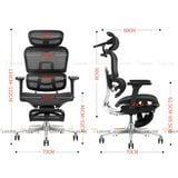 Ghế công thái học Manson Atum có gác chân