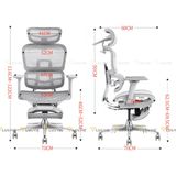 Ghế công thái học Manson Atum có gác chân