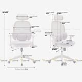 Ghế công thái học Manson E3 Lite